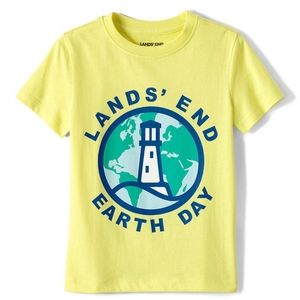NWT Lands End Earth Day Tshirt